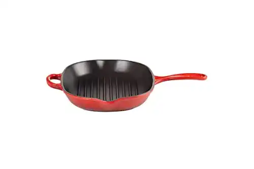 Le-Creuset-Grillpfanne LE CREUSET Signature oval mit Hilfsgriff