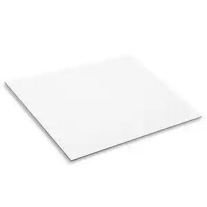 Alublech easydruck24de Aluverbundplatte weiß, 30 x 20 cm, 3 mm