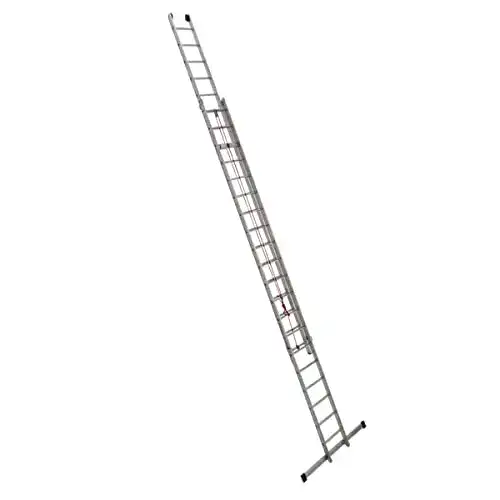 Seilzugleiter Euroline Alu- 2-teilig 2×20 Sprossen