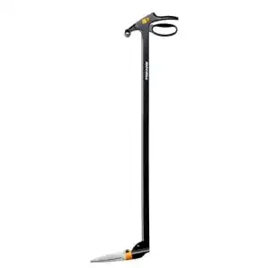 Grasscheren Fiskars Rasenkantenschere mit Stiel, Mit Servo-System
