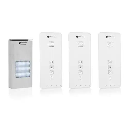 Türsprechanlage 3-Familienhaus Smartwares DIC-21132