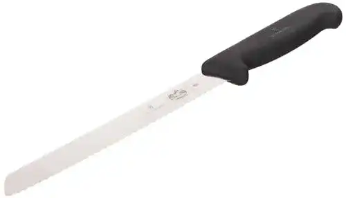 Victorinox-Brotmesser Victorinox Fibrox mit Wellenschliff