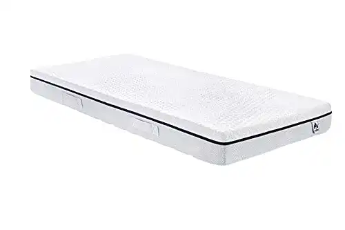 Matratze 90 x 200 cm Irisette Lotus 2 in 1 Duo 7-Zonen