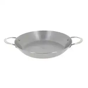 Paella-Pfanne DE BUYER Paella Pfanne, Silber, 32 cm
