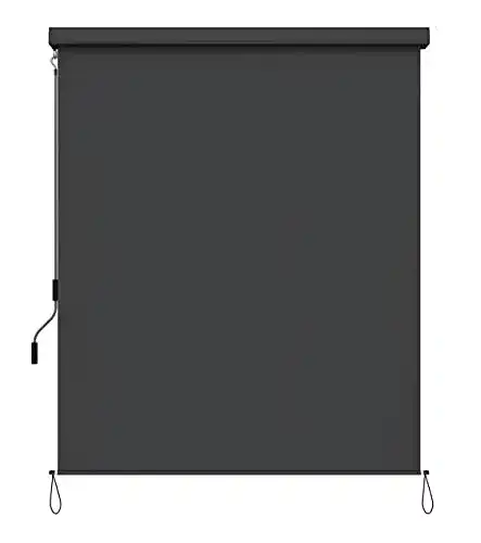 Senkrechtmarkise vanvilla Sichtschutz Sonnenschutz 140×250 cm