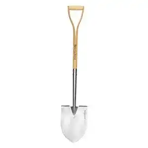 Spatenschaufel Berry&Bird Edelstahl Runde Spitze, 110cm