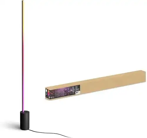Minimal Lamp Philips Hue Gradient Signe Stehleuchte schwarz