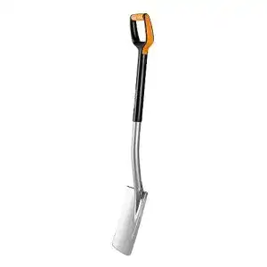 Schaufel Fiskars Gärtnerspaten, Rund, Länge: 108 cm, Qualitätsstahl