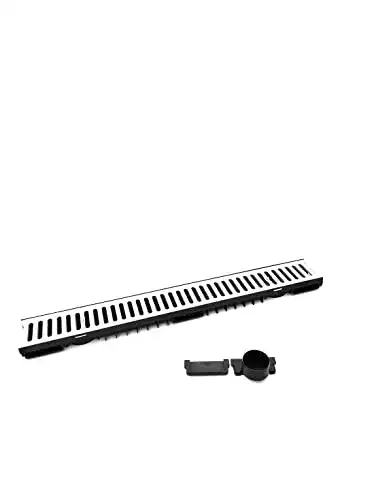 Entwässerungsrinne Bielbet h= 55mm 33,00€/m 1m Set
