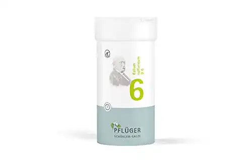Pflüger-Schüßler-Salze PFLÜGER Schüßler Salze Nr. 6, 400 Tabletten