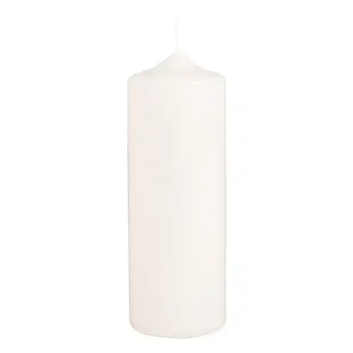 Stumpenkerzen Rayher 3140596 Stumpenkerze, creme, rund, 20 cm