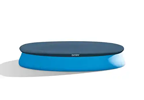 Poolabdeckung rund Intex Abdeckplane 28023, für Easy Set Pools