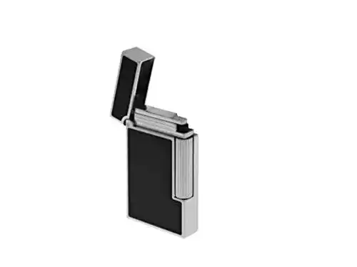 Dupont-Feuerzeug S.T. Dupont Feuerzeug Ligne 2 Slim Black