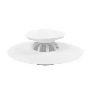 Waschbeckenstöpsel Umbra Drain Stop/Hair Catcher White Flex