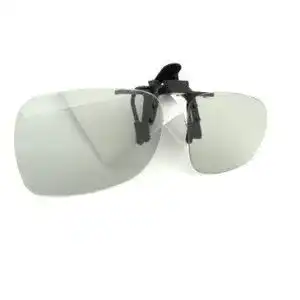 3D-Brille amoloma passiver 3D Brillen Clip für RealD Kino und TV