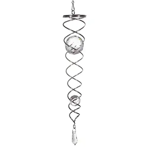 Die beste Windspiel CIM Metall Deko, Crystal Twister, 6x35cm, inkl. Haken 2026 Test Bestseller Windspiel CIM Metall Deko, Crystal Twister, 6x35cm, inkl. Haken