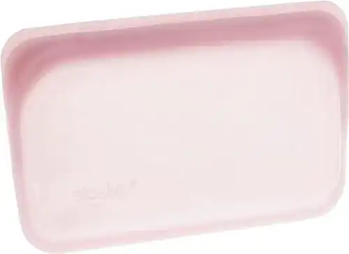 Lunchbag stasher Silikonbeutel für Lebensmittel, Rose Quartz