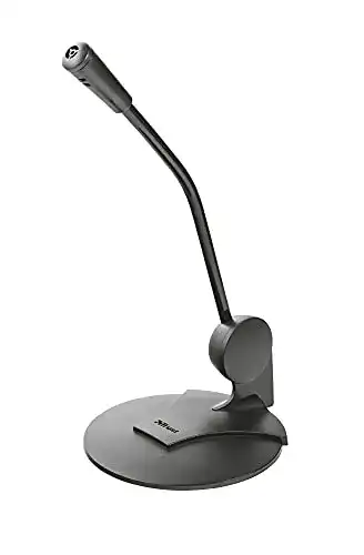 Die beste Trust-Mikrofon Trust 21674 Primo Tisch-Mikrofon schwarz 2026 Test Bestseller Trust-Mikrofon Trust 21674 Primo Tisch-Mikrofon schwarz