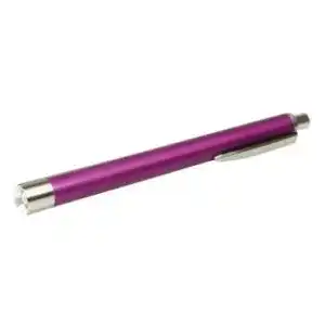 Stiftlampe Profi Pupillenleuchte aus Aluminium LILA
