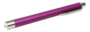 Stiftlampe Profi Pupillenleuchte aus Aluminium LILA
