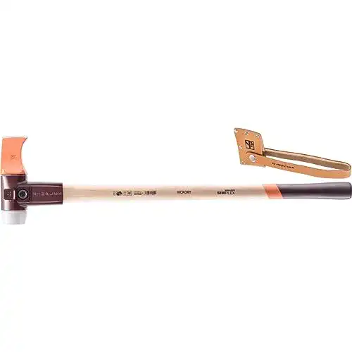 Spalthammer HALDER SIMPLEX-, mit Stahlgussgehäuse Hickorystiel