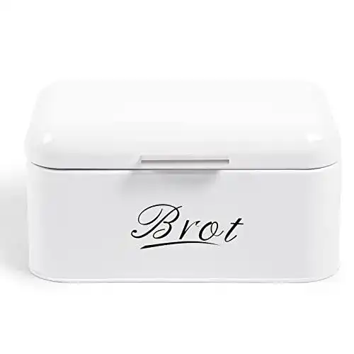 Die beste Brotkasten klein Theo&Cleo Brotkasten mit Deckel, groß 2026 Test Bestseller Brotkasten klein Theo&Cleo Brotkasten mit Deckel, groß