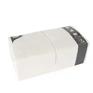 Servietten PAPSTAR 14234 250, 3-lagig 1/8-Falz, 33 x 33 cm, weiß