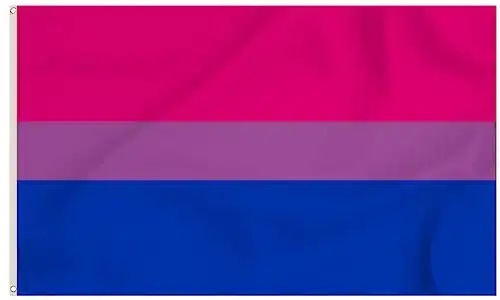 Bi-Flagge Storm&Lighthouse Bisexuelle Flagge, 150 x 90 cm