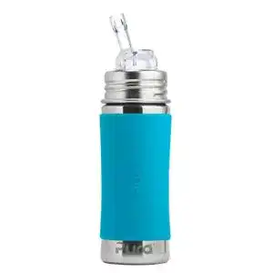 Pura-Trinkflasche Pura Kiki Pura Edelstahl Flasche mit Silikon