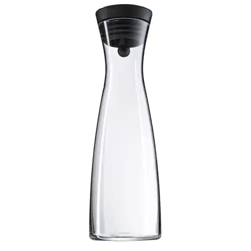 Wasserkaraffe WMF Basic 1,5 liter, Glaskaraffe mit Deckel