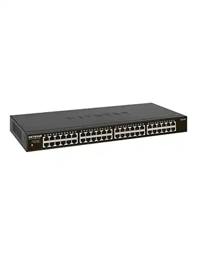 48-Port-Switch Netgear GS348 Switch 48 Port Switch Gigabit