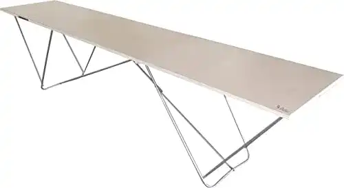 Tapeziertisch Nespoli 300 x 60 x 72 cm Mehrzwecktisch Klapptisch