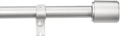 Gardinenstangen Amazon Basics, mit flachem Endstück 91-182 cm