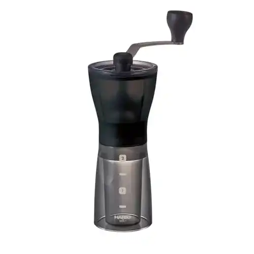Kaffeemühle HARIO Mini Mühle Slim Plus Schwarz