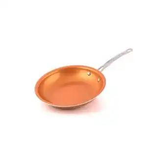 Kupferpfanne MASTERPAN Runde Pfanne, Antihaft, 25,4 cm