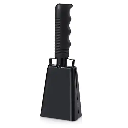 Kuhglocke TOYMIS Geräuschmacher, Cow Bell Schlagzeug mit Griff