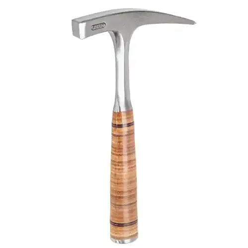 Geologenhammer Picard 0076100-500 Ledergriff, C60 Spezialstahl