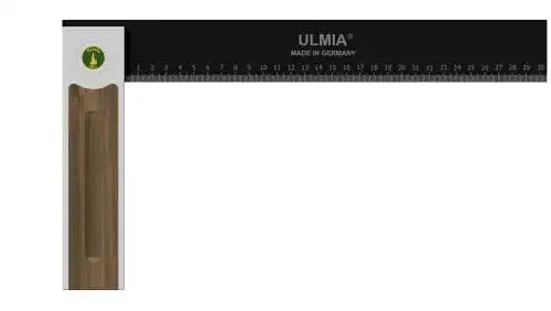 Schreinerwinkel Ulmia Präzisions Tischlerwinkel Alu-Line 350 mm