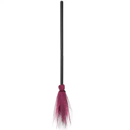 Hexenbesen HEMOTON Halloween Plastik Requisiten 31 Zoll
