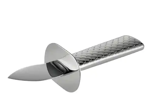 Austernmesser Alessi FM23/44 Colombina fish – Edelstahl 18/10 glänzend poliert. Klinge aus Stahl