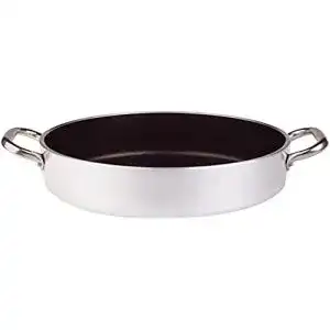 Schmorpfanne 32 cm Pentole Agnelli Platinum, Aluminium, 2 Griffe
