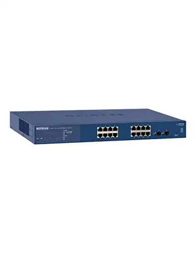Switch Netgear GS716T 16 Port Gigabit Ethernet LAN Smart