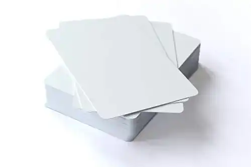 Blanko-Karten TS Spielkarten Blanko Spielkarten 100% Kunststoff