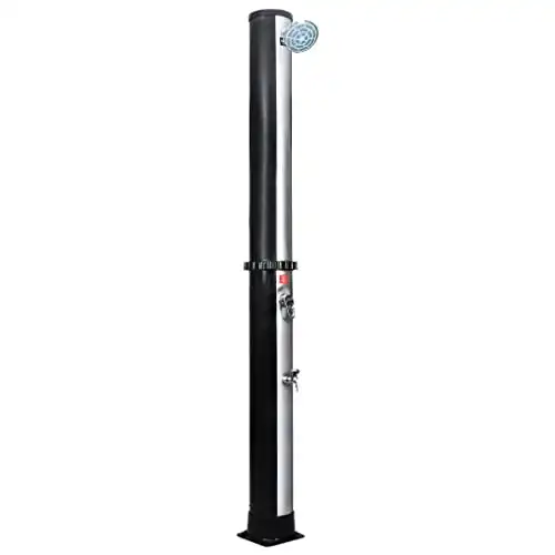 Solardusche-40-Liter vidaXL Garten Solardusche mit Duschkopf