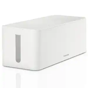 Kabelbox Hama „Maxi“ mit Deckel & Gummifüßen Organizer