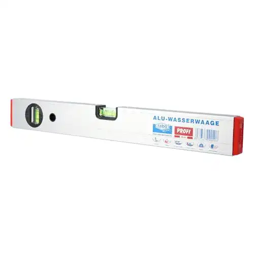 Wasserwaage 80 cm Rabo Alu-Wasserwaage “Profi” justierbar