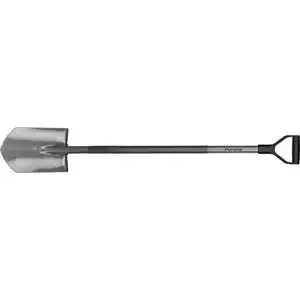 Spaten Fiskars Gärtner für Harte, steinige Böden, Spitz, Borstahl