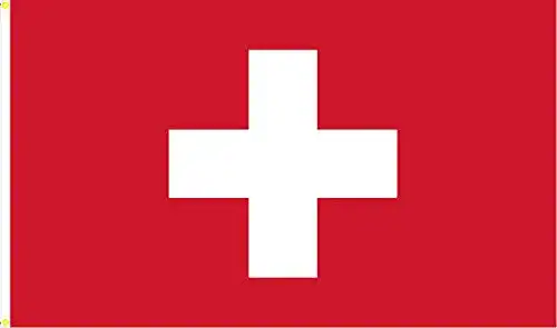 Schweiz-Flagge BGFint Schweiz Flagge 150x90cm Stoff 100g/qm