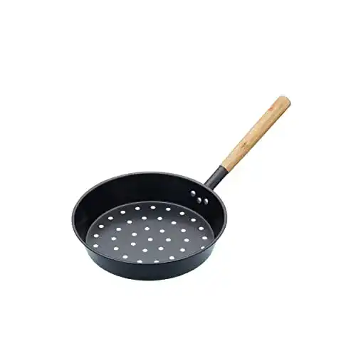 Maronipfanne KC BLUE KitchenCraft, aus Karbonstahl, 27 cm