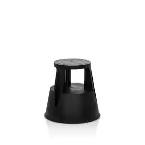 Elefantenfuß-Hocker hjh OFFICE Tritthocker TIO-M Kunststoff